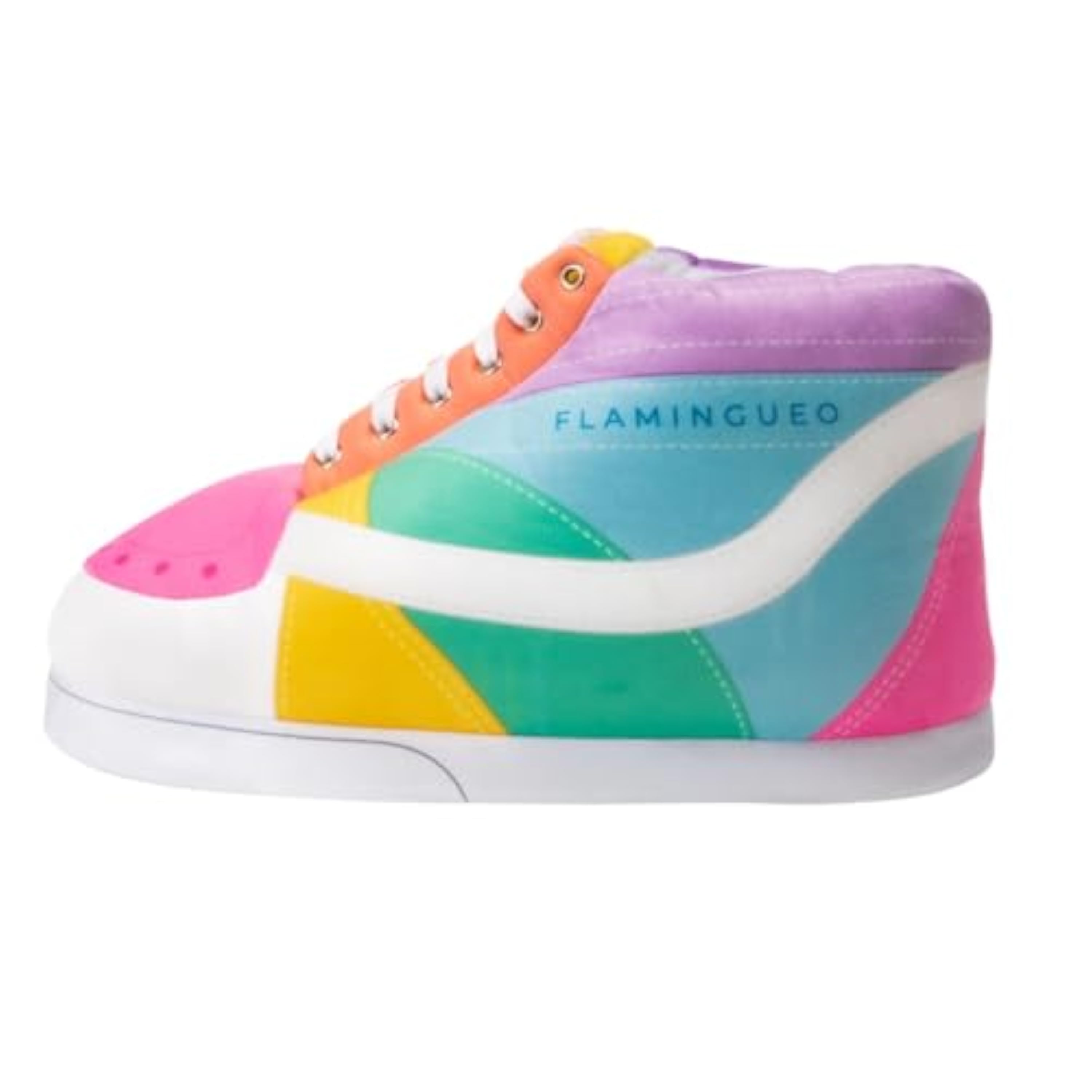 Flamingueo Zapatillas Casa - Pantuflas - Diseño Sneakers - Unisex - Slippers - 100% Poliéster Ultrasuave - Antideslizantes - Talla Única