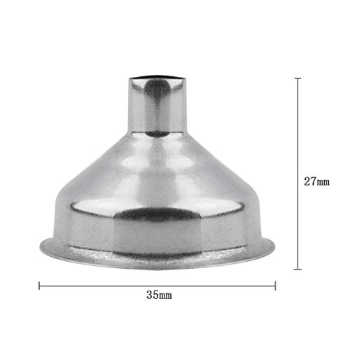 Mini Copos de funil de aço inoxidável para enchimento de garrafa de funil para a maioria das garrafa