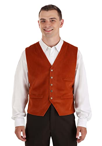 Lord of the Rings Adult Hobbit Costume Vest - Bilbo Baggins for Men, Cosplay