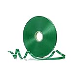 Crown Display Poly Green Ribbon for Crafts 3/4 Inch Wide X 900 Yards Double Sided Red Ribbon for...