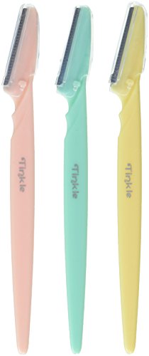 Nose Hair Trimmer - Eyebrow Razor - 3Pcs Tinkle Eyebrow Razor,Facial Hair Remover Eyebrow Trimmer,Sharp Mini Makeup Knife Shaper Shaver Blade Hair Remover Tool