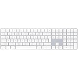 Apple Magic Keyboard with Numeric Keypad: Bluetooth, Rechargeable. Works with Mac, iPad or iPhone; French Canadian (QWERTY), Silver
