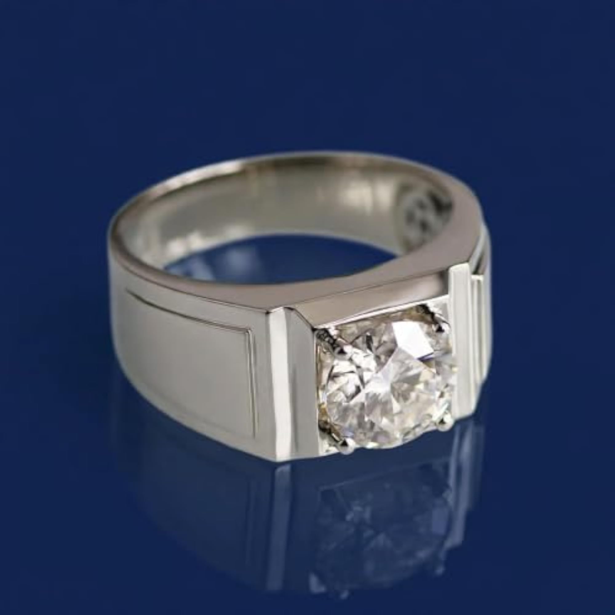 Men's Trendy Moissanite Ring Collection