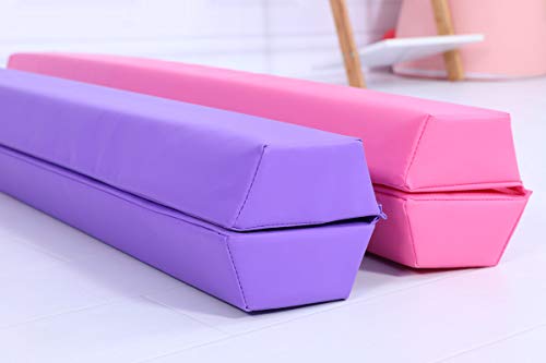 image for Gym Plus 240cm/270cm Starter Folding Gymnastics Balance Beam Practice 