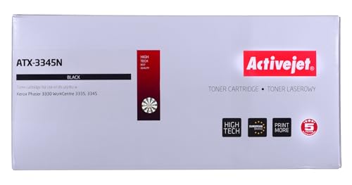 Activejet ATX-3345N Cartouche de Toner de Rechange pour imprimante Xerox XEROX 106R03773 ; Supreme ; 3000 Pages ; Noir