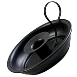 Gadpiparty Bougeoir Simple en Fer pour Bureau et Soirées Entre Amis, Porte-Bougie Chauffe-Plat Élégant pour Décorations et Présents Pendaison de Crémaillère