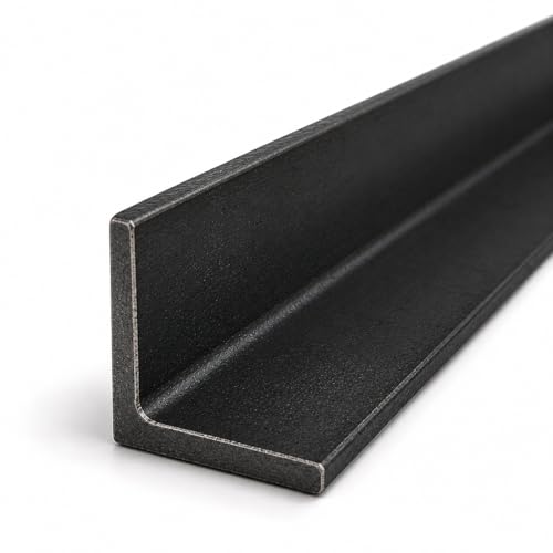 Image of Mild Steel Equal Angle Section Steel Bar Various Sizes available DIY Engineering welding Fabrication Angle Iron Steel Angle Bar Equal Angle (20mm x 20mm x 3mm, 100, Centimeters)