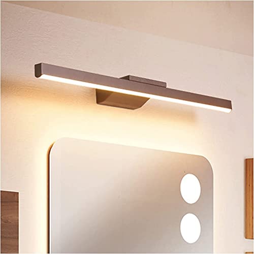 Luminaire LED miroir coiffeuse ambiance chaleureuse style scandinave pour chambre et bain