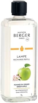 Lampe Berger 青リンゴ エッセンシャルオイル Amazon | ランプベルジェ（LAMPE BERGER) アロマオイル(青リンゴ) 1L