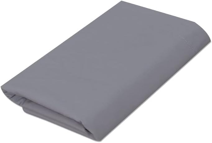 White Double Flat Sheet 100% Egyptian Cotton 300 Thread Count Easy Care Comfortable Cotton Flat Sheet, Luxury Hotel Quality Flat Sheets, Breathable, Plain Dyed Flat Sheets Only