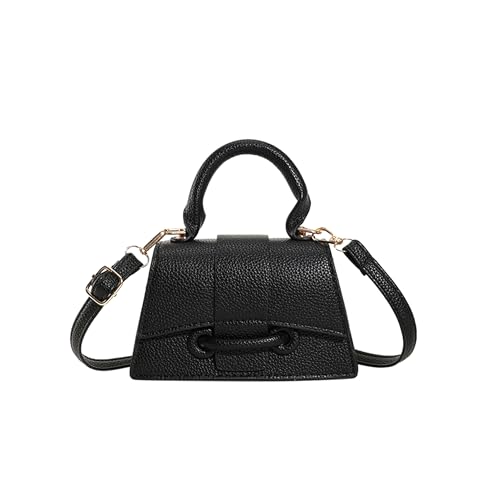 Image of Ayliss Micro Mini Crossbody Handbag Women's Purse Clutch Cute Mini Trendy Bag Top Handle PU Leather Shoulder Bag