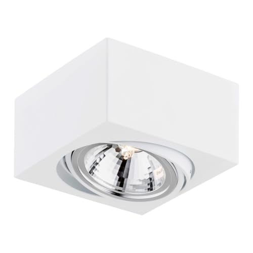 Applique murale moderne en acier laqué Argon, finitions premium