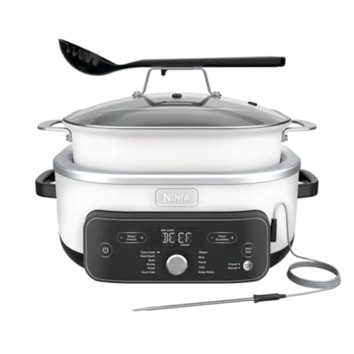 Ninja Foodi PossibleCooker PRO Plus 11-in-1 8.5 Qt Multi-Cooker (White)