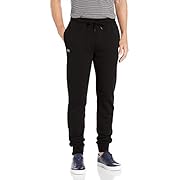 lacoste joggers black