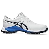 ASICS Gel-ACE PRO - Zapatos de golf para hombre, Blanco/Medianoche, 42 EU