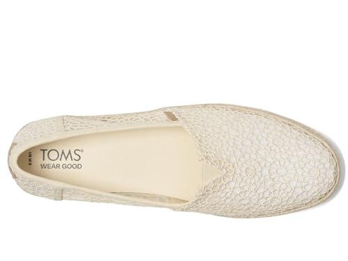 Image of TOMS Women's Valencia Platform Espadrille, Textile Upper, OrthoLite Insole