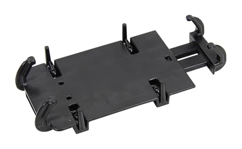 Soporte de navegación para moto Tricity con carga inalámbrica integrada en color negro