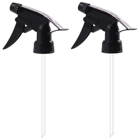 2 Pack Plant Mister Sprayers Watering Nozzles for Glass Plant Mister Spray Bottle Plastic Top Pump for Glass Mister Cover