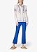Derek Lam 10 Crosby Robertson Crop Flare Trouser Azure 10