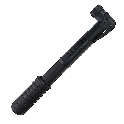 Gatuida Mini Fahrradpumpe Tragbar aus Nylon und Handliche Luftpumpe mit Manometer Flexibel Einsetzbar für Fahrradreifen und Bälle Zubehör für Unterwegs und Lange Radtouren