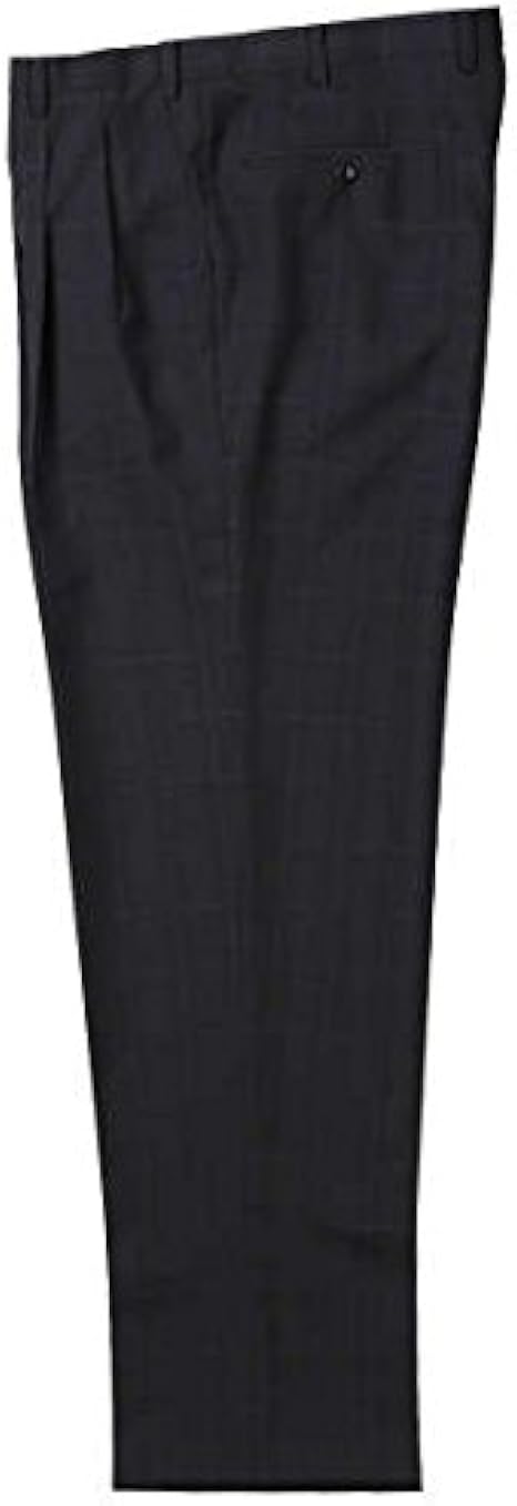 Amazon Co Jp 風通るスラックス ウエストストレッチツータックパンツ ブラックウォッチ 1154 61 2 100 105 110 115 1 130 140 150 160 大きいサイズ メンズ 160 服 ファッション小物