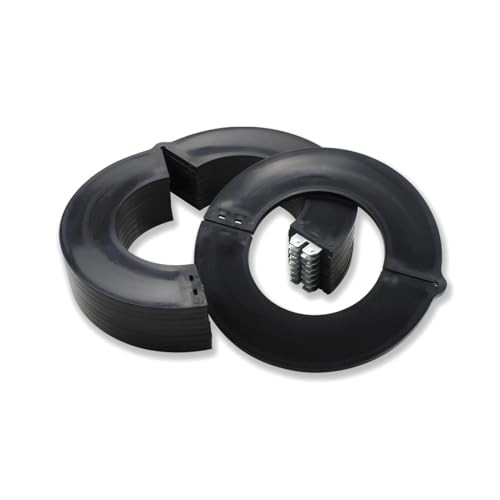 Image of 8 Pack 55MM Excavator Bucket Pin Shim Kit Detachable for Excavator and Skid Steer Fit for John Deere 75C 80C 75D 85D 75G 85G, 5mm Thickness