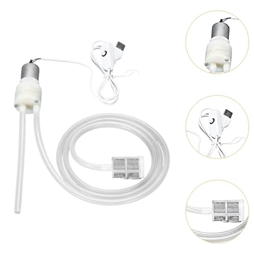 Wine Transfer Pump,Electric Siphon Self Priming Pump,Multipurpose,Wine Siphon,Compact Portable for Bottling for Kombucha Beer, 100cm Tube