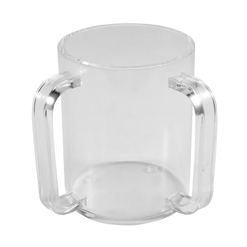 Resistente e leggero: la tazza per il lavaggio è realizzata in materiale acrilico, che garantisce durata e longevità; inoltre, è dotata di una comoda maniglia per il liquido, ideale per il lavaggio rituale delle in occasione di come lo Shabbat o la Pasqua ebraica, e si adatta a qualsiasi stanza o della cucina.
