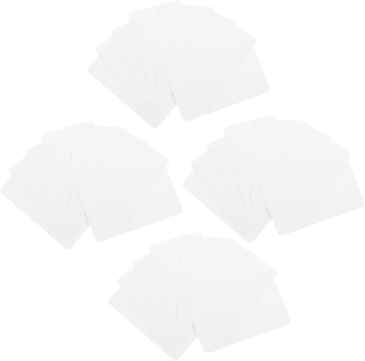 DOITOOL 500pcs White Blank Cards Small Note Cards for Learning Flashcards Business and Craft Projects
