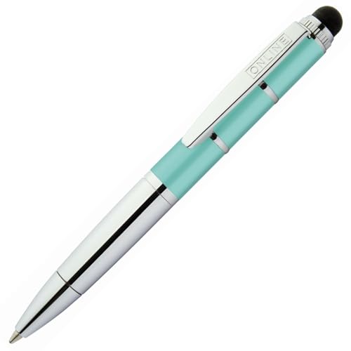 Online 33683/3D - Drehkugelschreiber Piccolo, mit Stylus Tip, Turquoise