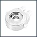 TUCKBOLD Universal Car Aluminum Alloy Oil Filter Cooler Sandwich Thread Plate Adapter Oil Cooler Kit Silver Tone M20x1.5 1/8 NPT Automotive Parts