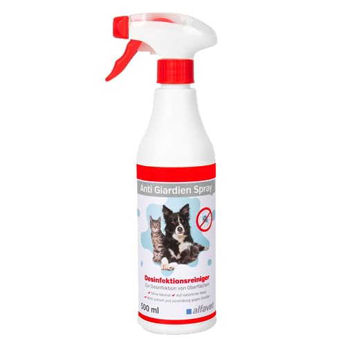 Alfavet Anti Giardien Spray zur Umgebungsbehandlung bei Giardien und Kokzidien, 500ml