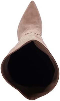Dolce Vita Women's Nathen Fashion Boot, Mushroom Suede, 6 | Image 5
