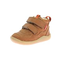 Kickers Boy's Unisex Kids Kickfresho Sneaker, Brown, 7.5 UK Child