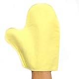 Cadie Silver Polishing Cloth Mitts, One Pair