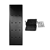 Wezalget Dartständer zur Wandmontage, 12 Löcher, inklusive Aufbewahrungstasche, platzsparende Aufbewahrung für Zuhause, Spielzimmer und Wohnung