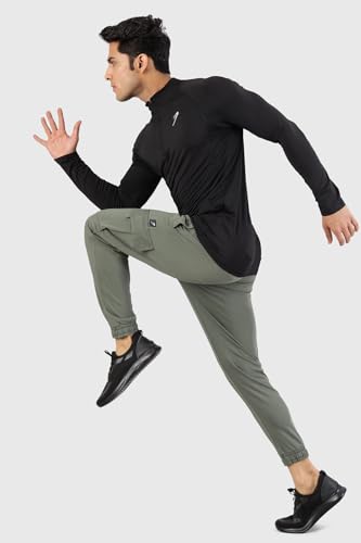 Image of Thrive Mens Slim Fit Pullover Sport and Gym Full Sleeve T-Shirt for Men