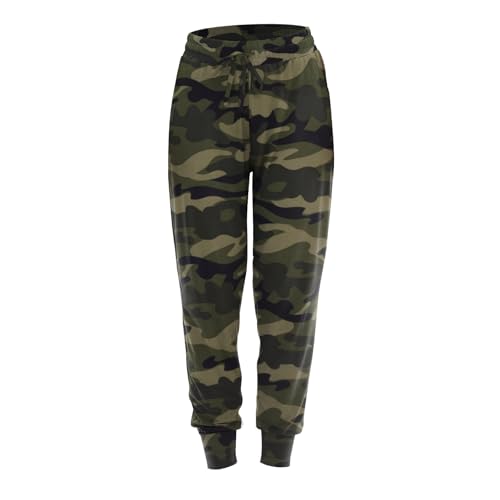 TNNZEET Women's Joggers with Pockets - High Waisted Sweatpants Tapered Leg Drawstring Lightweight Athletic Pants