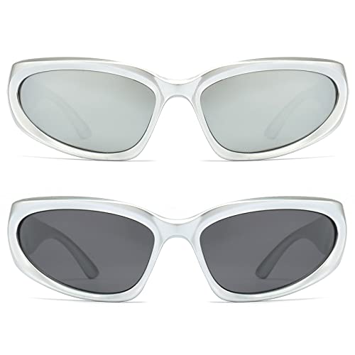 Long Keeper Polarised Sunglasses for Men Women - Cool Sport Sunglasses Polarized Wrap Around Driving Fishing Cycling Sun Glasses UV Protection - Image 2