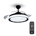 Philips Lighting Bliss Lampada LED da Soffitto con Ventilatore, Telecomando Incluso 35 W, Nero, 106x42cm