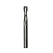 Kempston 90013 Up Spiral Router Bit Solid Carbide, 1/4-Inch Shank, 1/4-Inch Cutting Diameter, 1-Inch Cutting Length
