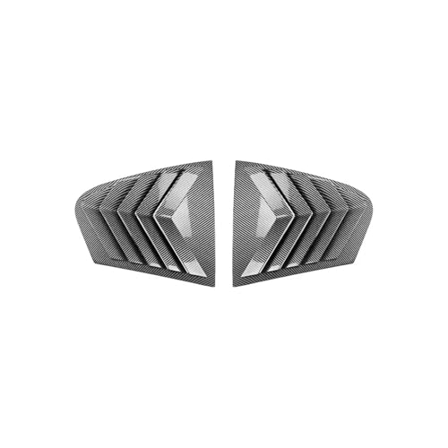 Persiennes de fenêtre latérale BMW G30 look carbone haut de gamme