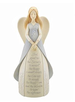 Enesco Foundations Serenity Angel 12"