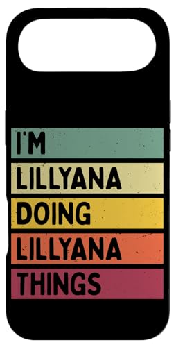 I'm Lillyana Doing Lillyana Things �ʔ����J�X�^���l�[�� �X�}�z�P�[�X iPhone Air �p