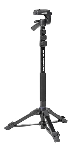 (未使用･未開封品)　SLIK 一脚兼簡易三脚 スタンドポッドGX-N 4段レバーロック式 3ウェイ雲台 クイックシュー式 217122 6k88evb 31DanEszr8L.jpg
