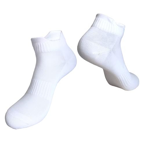 Image of Womens Anti Odor Breathable Moisture Wicking Sports Cotton Low Cut /Quarter Crew Socks for Athletes Foot