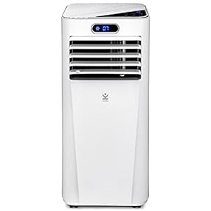 avalla s 95 climatiseur portable; déshumidificateur 20l, classe industrielle 2100w, 7000btu, couvre 50m²