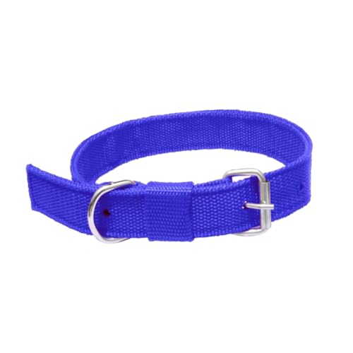 Image of Dog Neck Belt Collar, Comfortable, Adjustable Size for 24-35 Kg Pet (Blue, Large)
