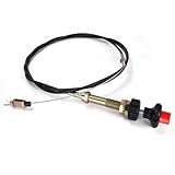 Creative.c 6FT Heavy Duty Vernier Adjustable Lock Cable, Part Number VCGTX06, Red Locking Adjustable Heavy Duty Vernier Control Cable…