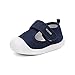 BMCiTYBM Scarpe da ginnastica per bambini Ragazze Ragazzi Primi passi Scarpe 6 9 12 18 24 Mesi Navy Taglia 12-18 Mesi Infantile